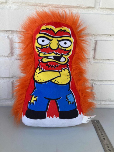 Peluche Willie Conserje De Los Simpsons Original Usado