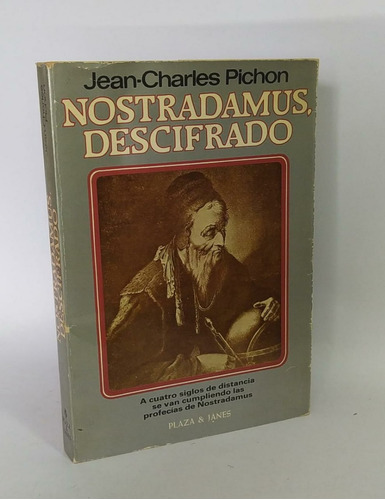 Libro Nostradamus Descifrado/ Jean Charles Pichon/ Esoterico