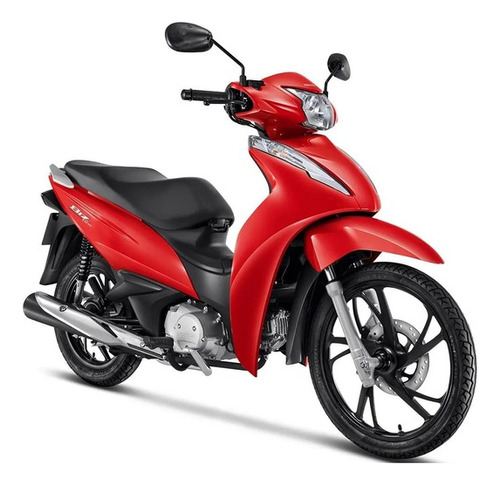 Honda Biz 125i Vermelha 2024 2024 0km Com Garantia