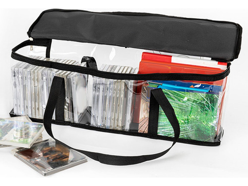 Cd Funda, Soporte Con Asas Bolsa De Almacenamiento De Cd