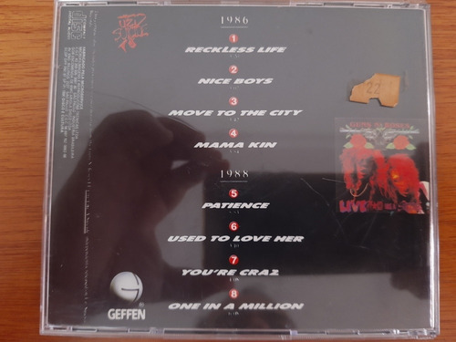 Guns N Roses Lies Live Like Cd V Halen Hendrix Ufo Rmklps