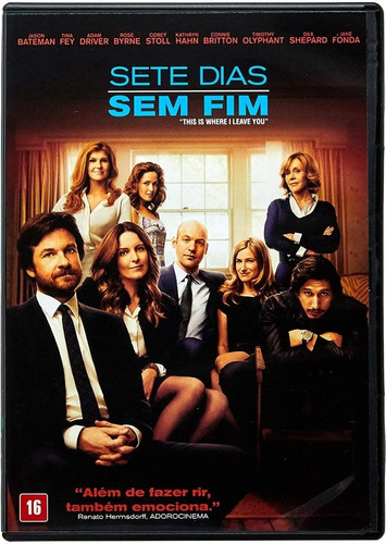 Sete Dias Sem Fim - Dvd - Jason Bateman - Tina Fey