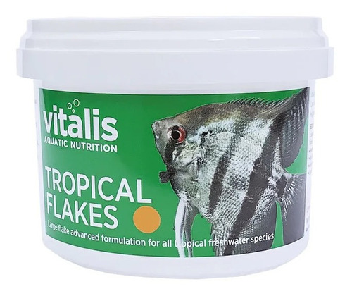 Ração Vitalis Tropical Flakes 22g Agua Doce Super Premium