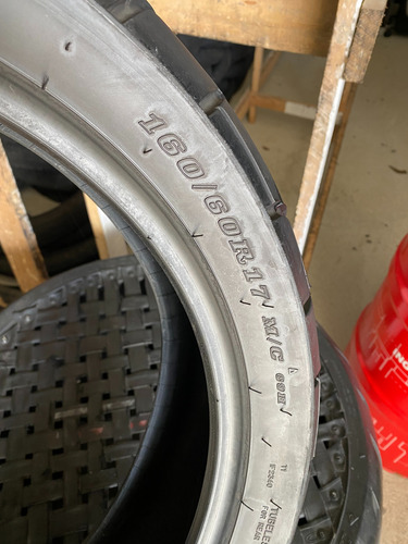 Pneu 160/60/17 Dunlop Usado Riscado Xj6 Mt03 Twister (Usado)