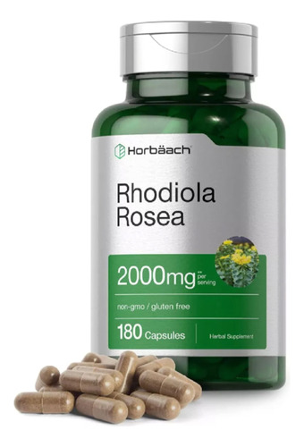 Rhodiola Rosea 2000mg Equilibrio Emocional (180) Americano 