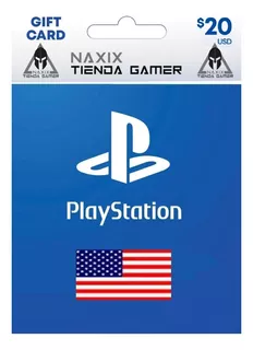 Tarjeta Psn Gift Card 20 Usd Region Usa | Ps3 | Ps4 | Ps5