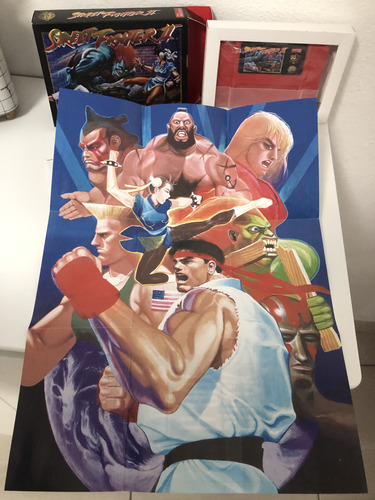 Street Fighter Legacy Cartridge 30th Collection - Snes Cib