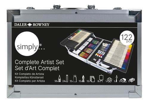 Imagen 1 de 4 de Daler Rowney Simply - Juego Completo De Pintura Multitécnica