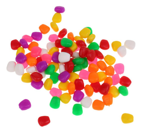 100x Cebo Artificial Falso Sabor Suave En Apariencia De