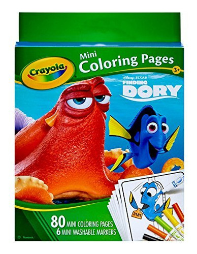 Dibujos Para Colorear Crayola Buscando A Dory Con 6 Rotulado