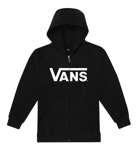 Campera Vans Modelo Classic Full Zip Negro Nueva Coleccion!!