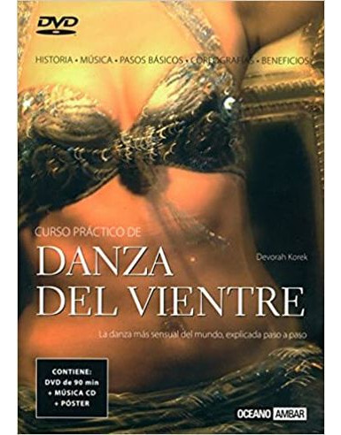 Libro Danza Del Vientre Dvd Con Cd Poster