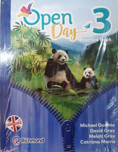 Open Day 3 Practice Book British Edition  - Downie / Gray / 