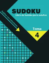 Comprar Libro: Libro Sudoku Adultos: Gran Libro Sudoku Par