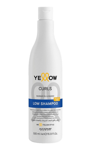 Shampoo Hidratação Cachos Yellow Curls 500ml