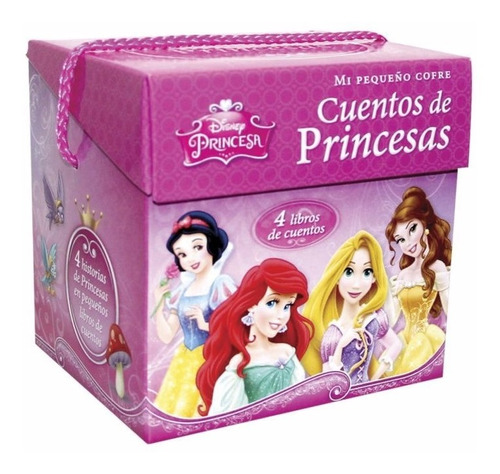 Cuentos Infantiles Pequeño Cofre Disney Princesas