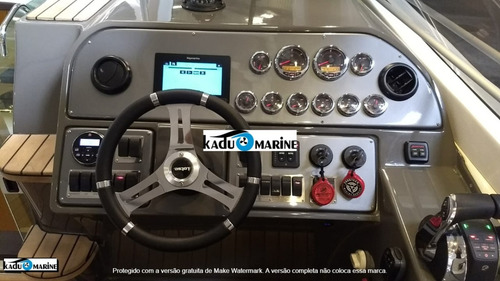Imagem 2 de 15 de Lancha Phantom 375 2 X Mercruiser 270 Hp Muito Nova