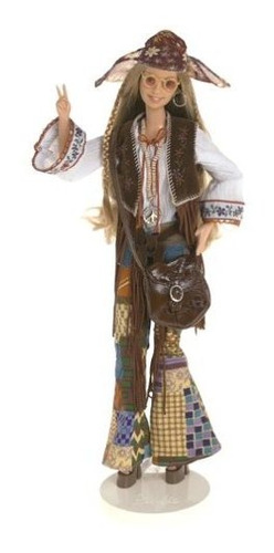 Barbie Peace & Love 70's Collector Doll: Colección Great Fas