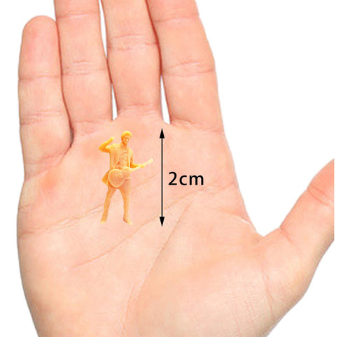 3 :64 Resina Sin Pintar Figuras En Miniatura Colecciones
