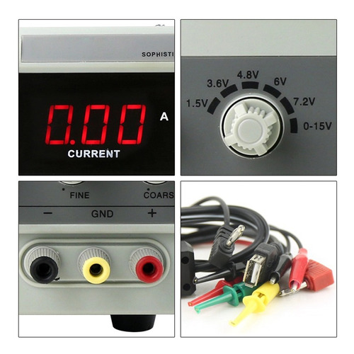 Fuente De Alimentación De Banco Dc Pantalla Digital Variable