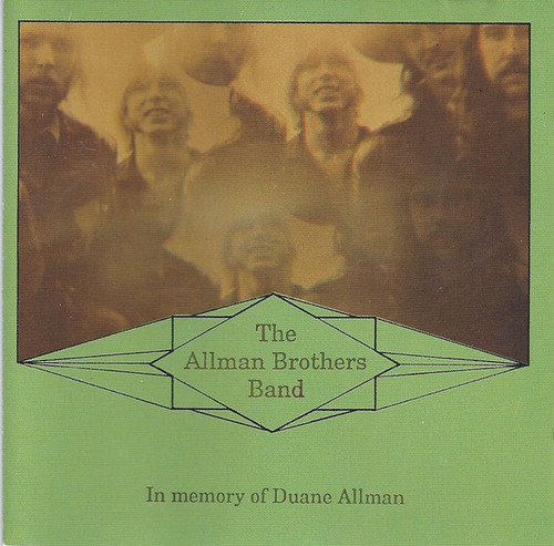 The Allman Brothers Band Cd In Memory If Duane Allman 1971