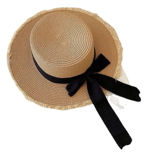 Sombrero De Paja Con Ala Sobredimensionada, Protección Solar