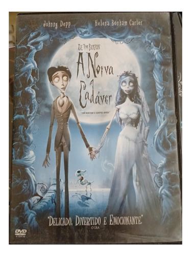 A Noiva Cadáver Dvd Original Conservado Tim Burton (Usado)