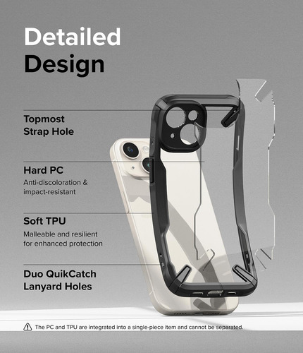 Carcasa Ringke Clear Para Apple iPhone 15 / Pro / Max