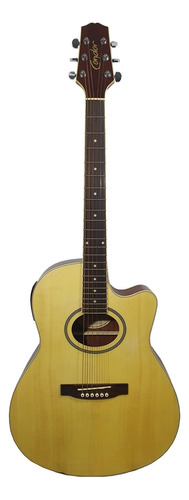 Violão Condor Cs85 Elétrico Aço Natural