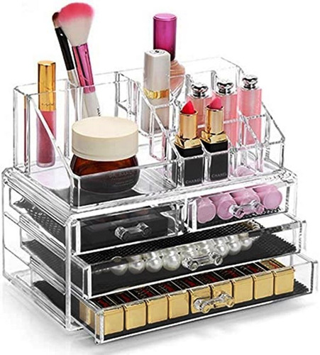 Imagen 2 de 5 de Organizador De Maquillaje/accesorios/cosméticos/brochas