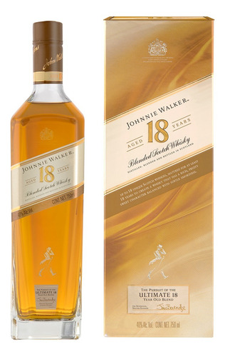 Imagen 3 de 7 de Johnnie Walker 18 años Blended Scotch escocés 750 mL