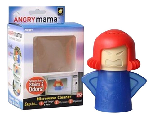Limpiador Microondas Angry Mama Hogar Cocina Vapor