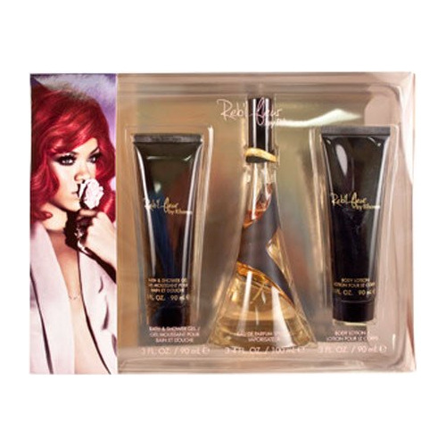 Rihanna Reb'l Fleur Mujer Regalo Set (eau De Parfum O4hgb