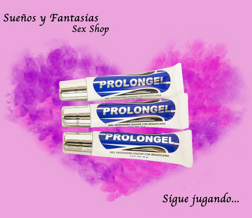 Imagen 2 de 3 de 3 Gel Retardador Prolongel Para Caballero De 20 Grs C/u