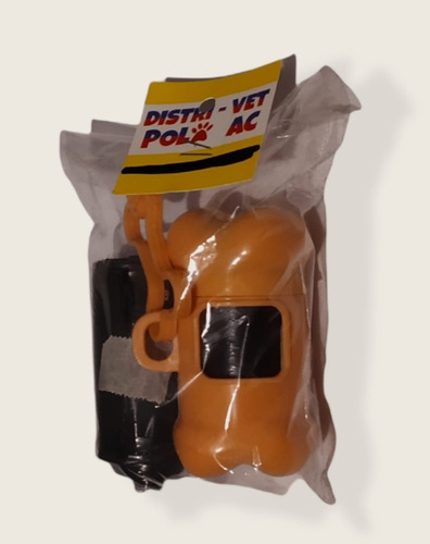 Bolsitas Dispenser Materia Fecal Perro Cachorro + 2 Repuesto