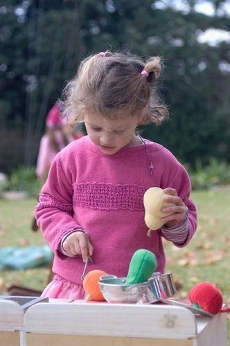 Kit Comiditas De Tela X 6 Ainé Juguetes Didácticos