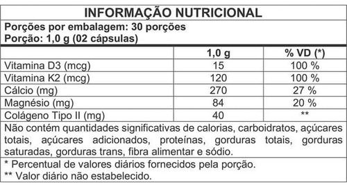 Kit Com 3 Artrofive Colágeno Tipo 2, Cálcio, Vit D3 + K2