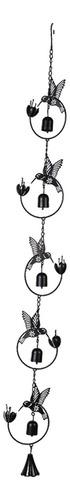 Cadena De Lluvia De Aves Viento Decorativo De 42 Pies