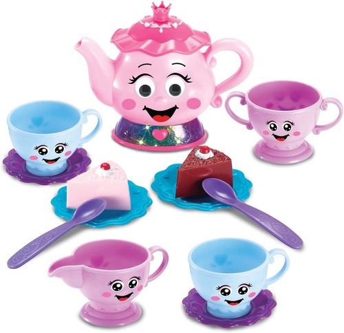 Set De Té Musical Infantil Batería Cocina Niñas Juguete