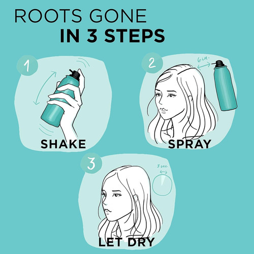 L´Oréal | Magic Root Cover Up | Tinta em Spray 57g Tom Black