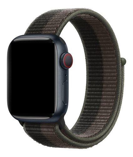 Pulseira De Nylon Loop Para Apple Watch 42mm - Tornado Gray