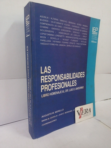 Las Responsabilidades Profesionales - Augusto M. Morello