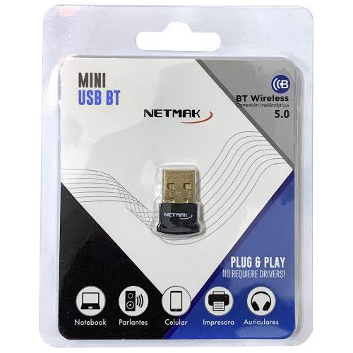 Receptor Usb Blueooth 5.0 Nm Bt9 