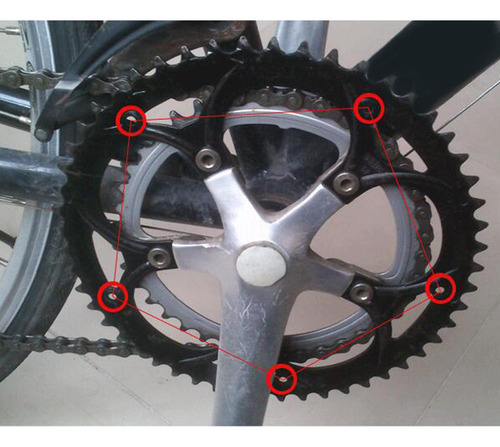 Protector De Rueda De Cadena De Bicicleta Rueda De Cadena De