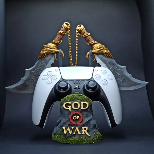 Suporte para Controle de PS4 e PS5 - Personalizado God of War