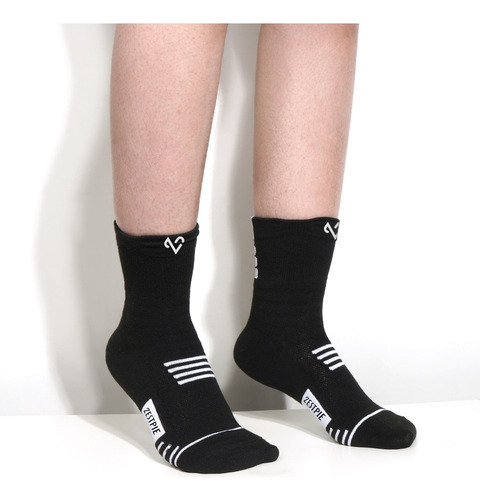 S 12 Pares Calceta Deportiva Hombre 100% Algodón