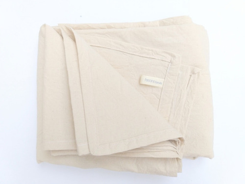 Imagen 8 de 8 de Mantel Lienzo Natural Washed Tipo Tussor 2.50 Mts