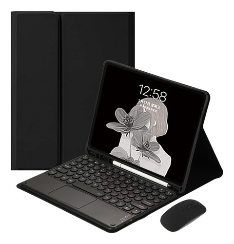 Funda Con Teclado Táctil Y Ratón Para iPad Air 4ª Gen 10.9