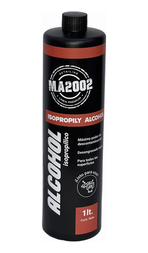 Alcohol Isopropilico X 1 Litro Ma 2002
