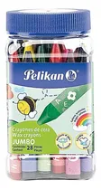 Comprar Crayones Crayolas De Cera Colores Bote Escolares 28 Colores
